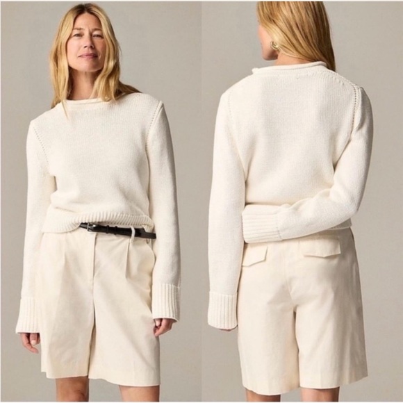 J. Crew Sweaters - J. Crew 2024 Rollneck Knit Sweater Ivory size XXS $98